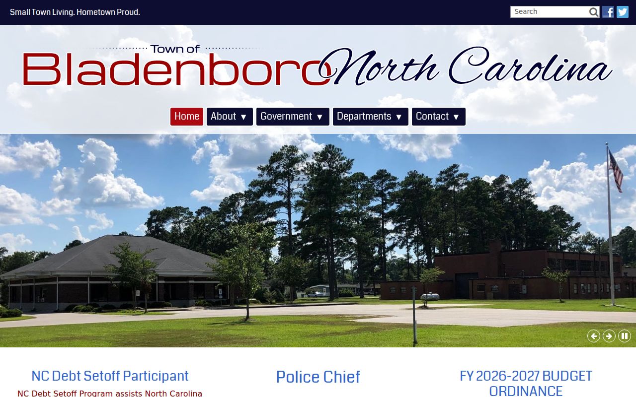 Town of Bladenboro criminal records official source